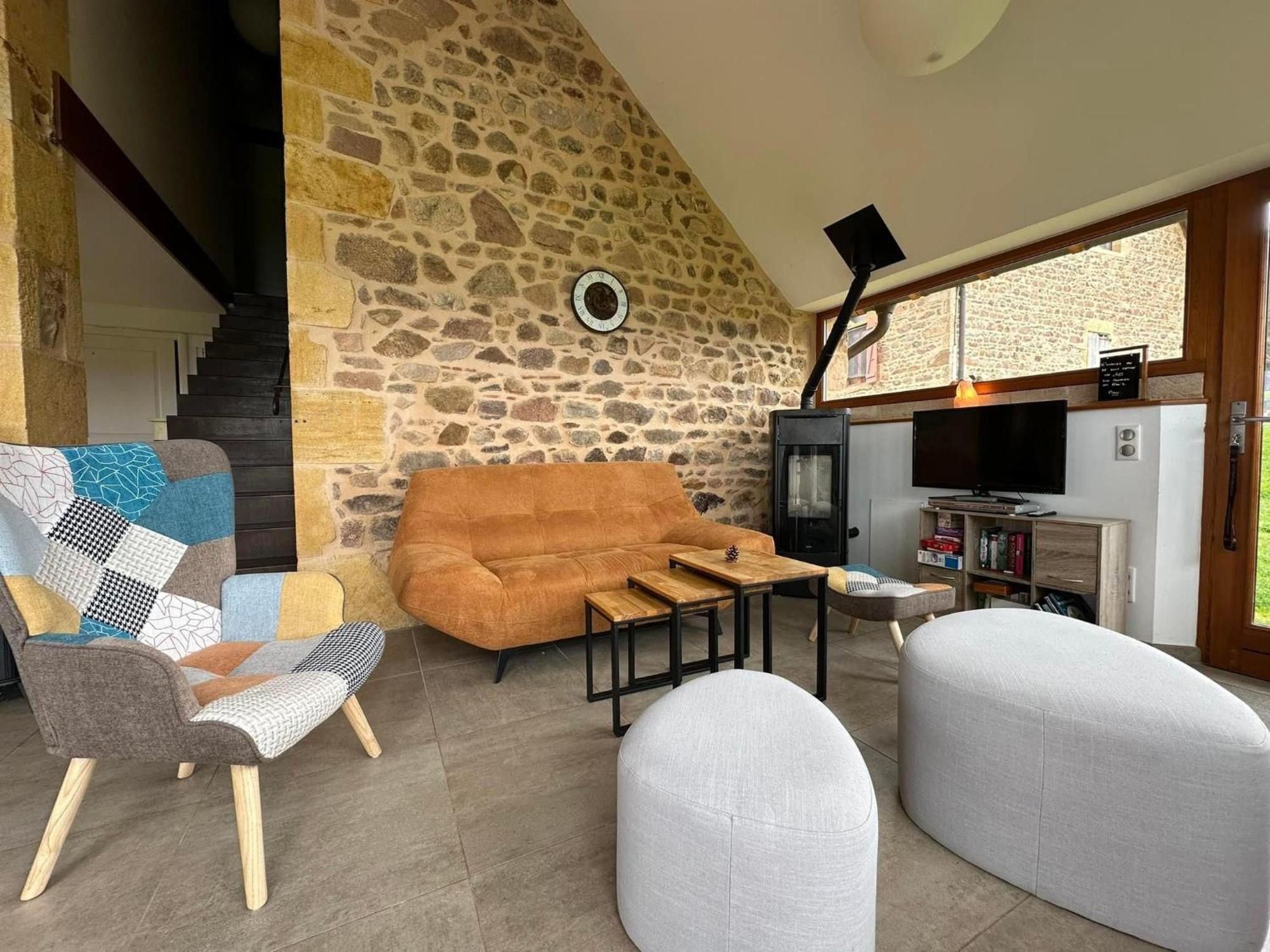 Villa Les Perruchons ancienne grange rénovée avec soin Ozolles Exterior foto